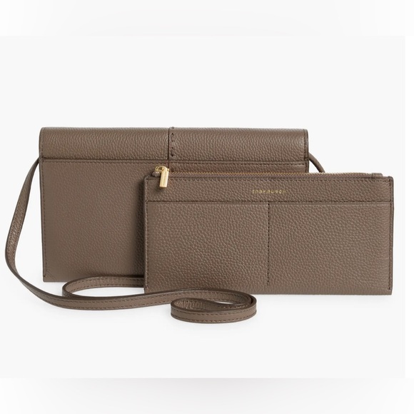 Tory Burch McGraw Leather Wallet Crossbody - Picture 7 of 10